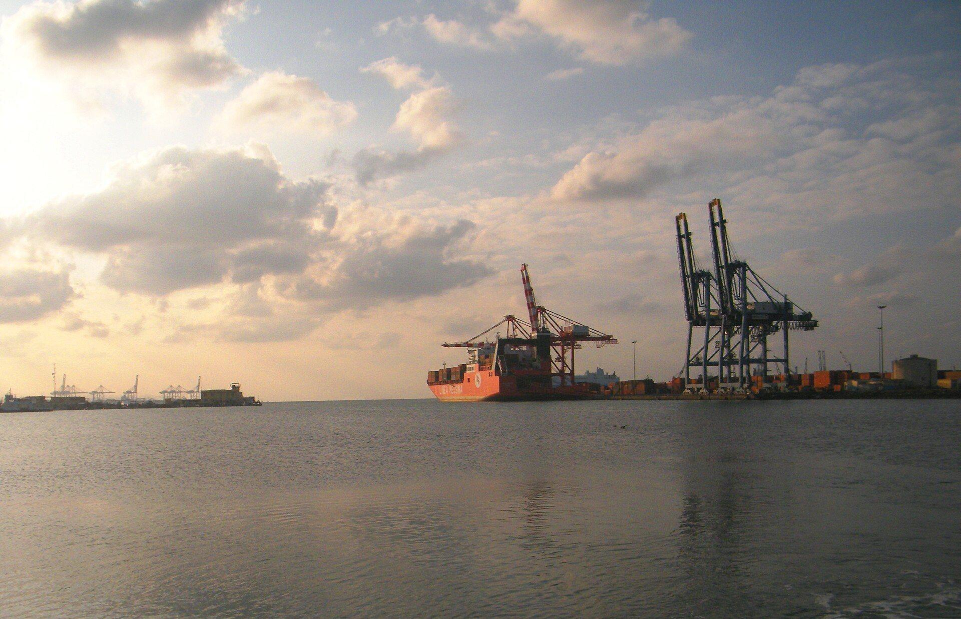 Le terminal à conteneurs du port de Djibouti